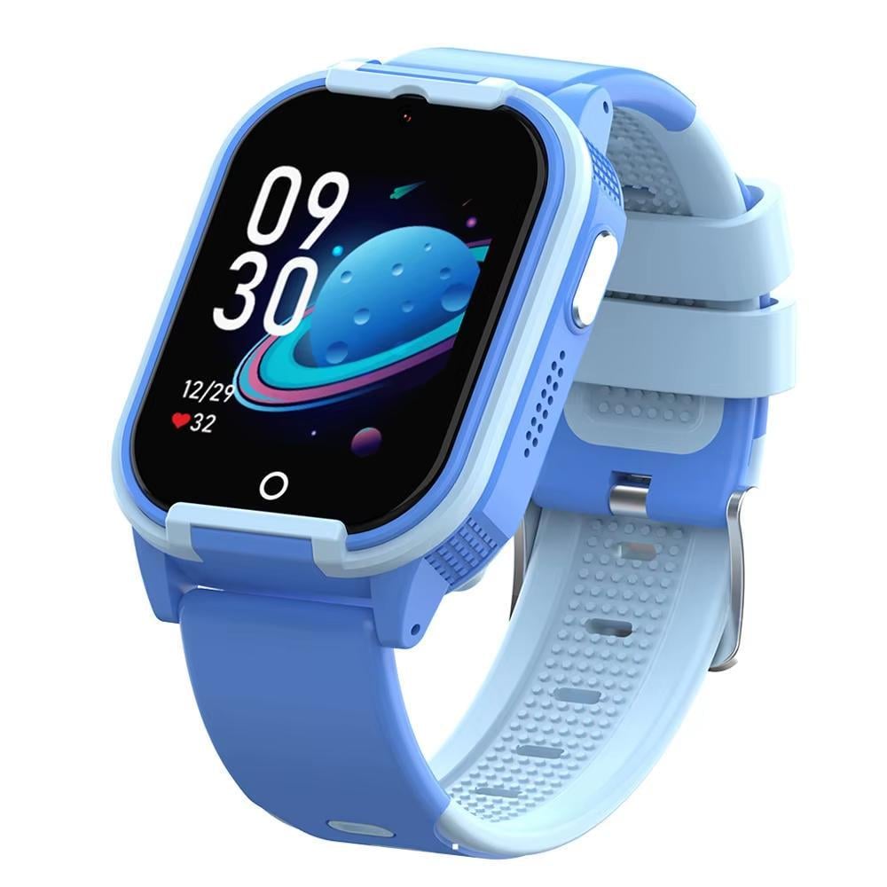 Дитячий смарт-годинник Lemfo M11 з пульсометром, датчиком зняття з руки, GPS-трекером, кнопкою SOS, IP67, до 3 днів роботи Синій (324253534)