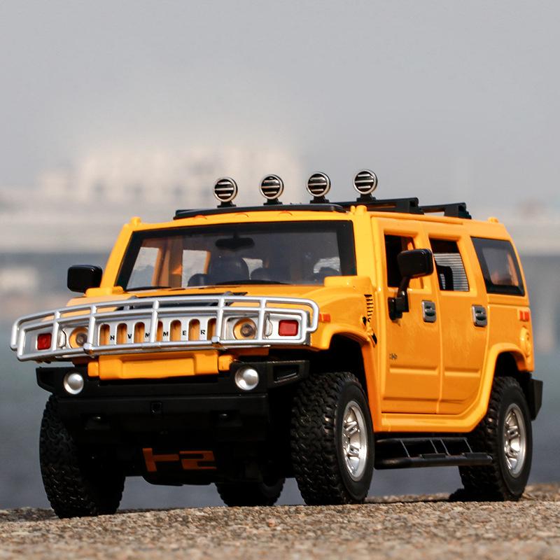 ᐉ Игрушечная машинка Hummer H2 из металла звук мотора/свет