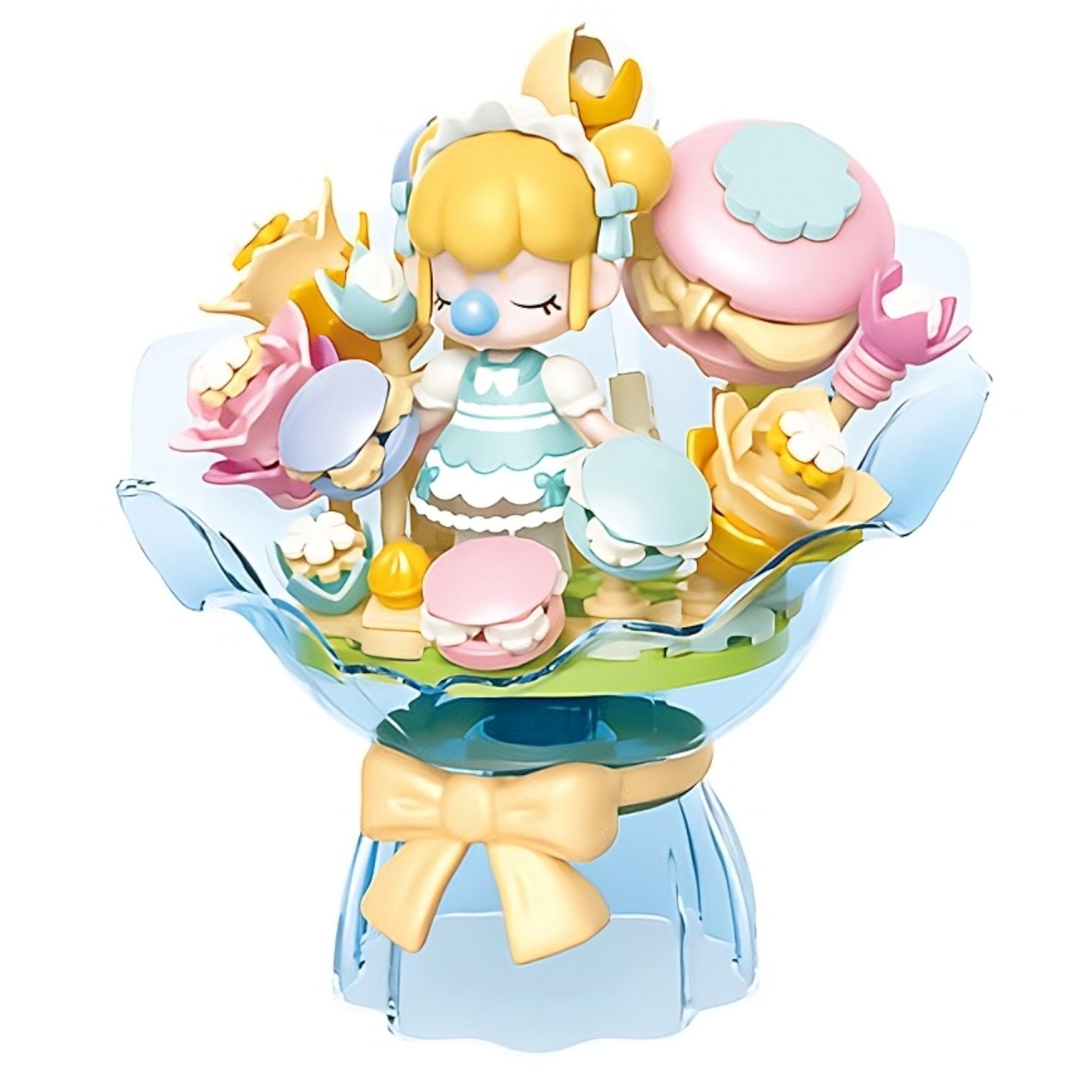 Конструктор HK 122 6 “Сахарный букет” с фигуркой девочки серия Nanci