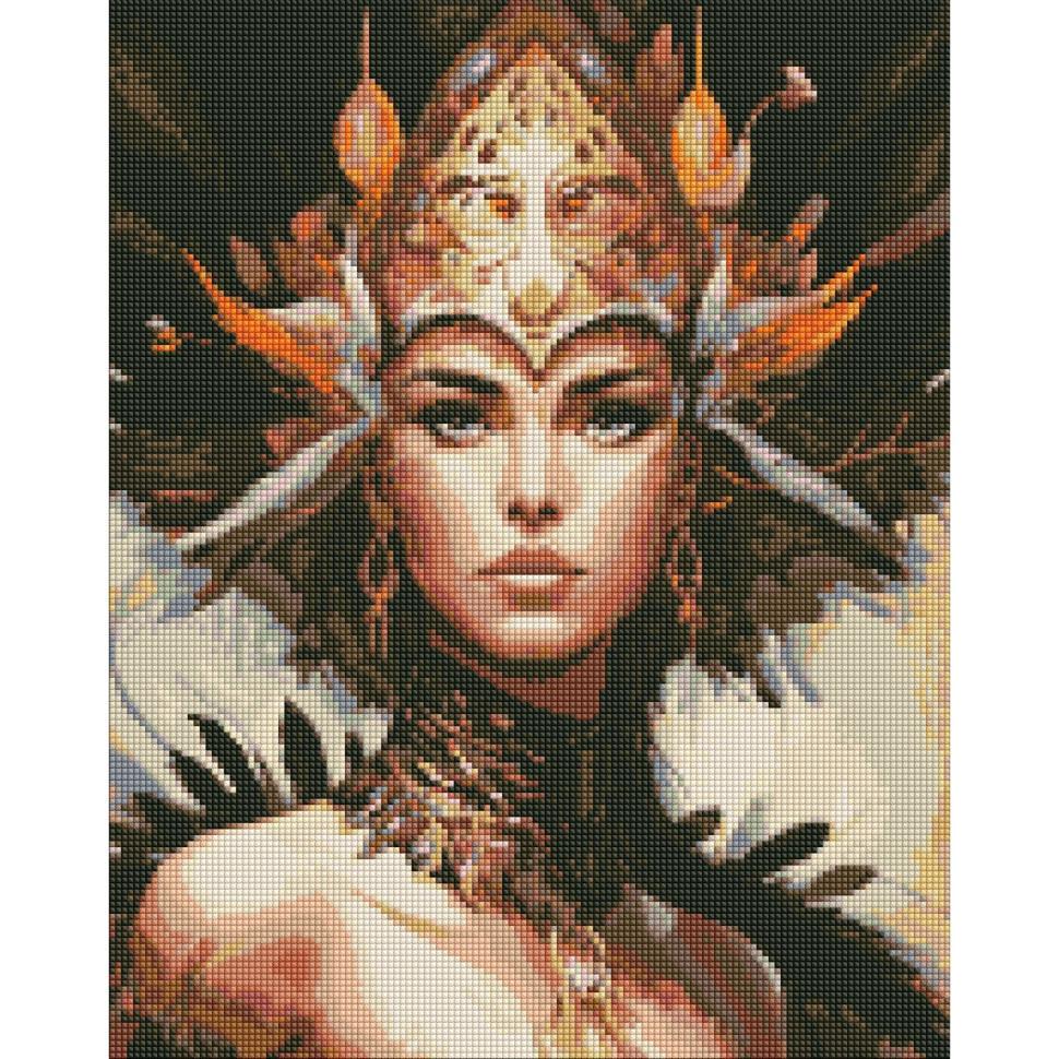 Алмазная мозаика Идейка Бесподобная красота с АВ стразами 40x50 см (AMO7699)