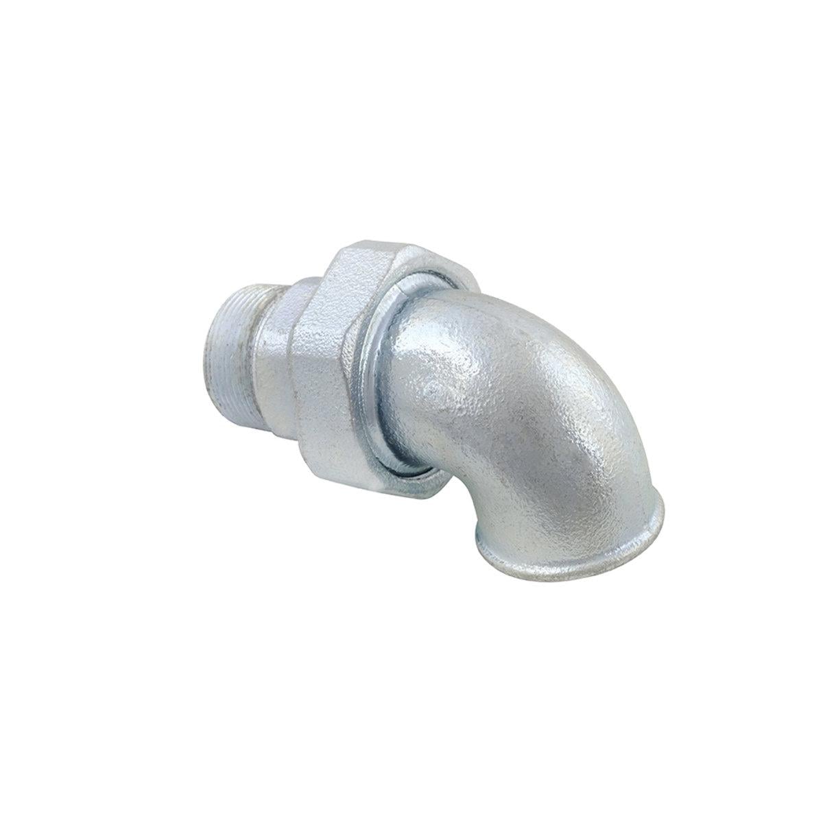 Американка оцинкованная угловая Gebo ВН DN32 1 1/4" (SW-70172)