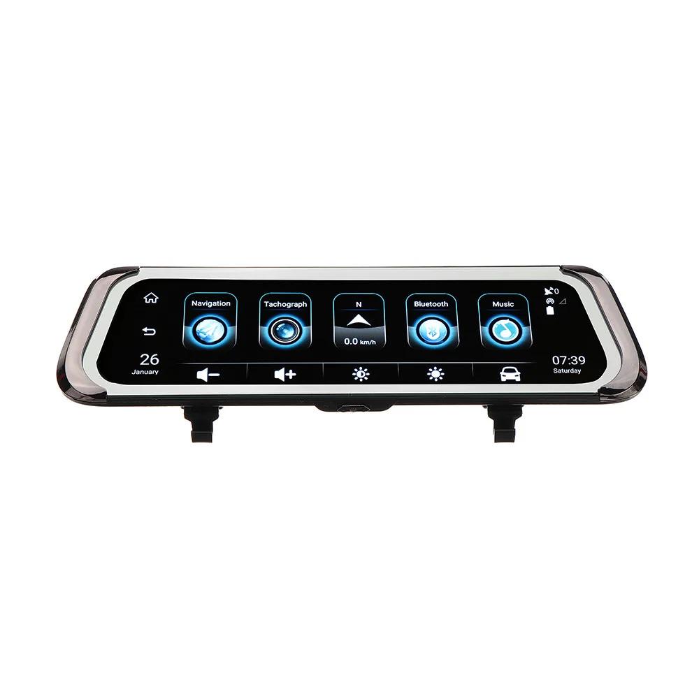 Зеркало-видеорегистратор DVR-H02 с сенсорным экраном 10 дюймов и камерой заднего вида