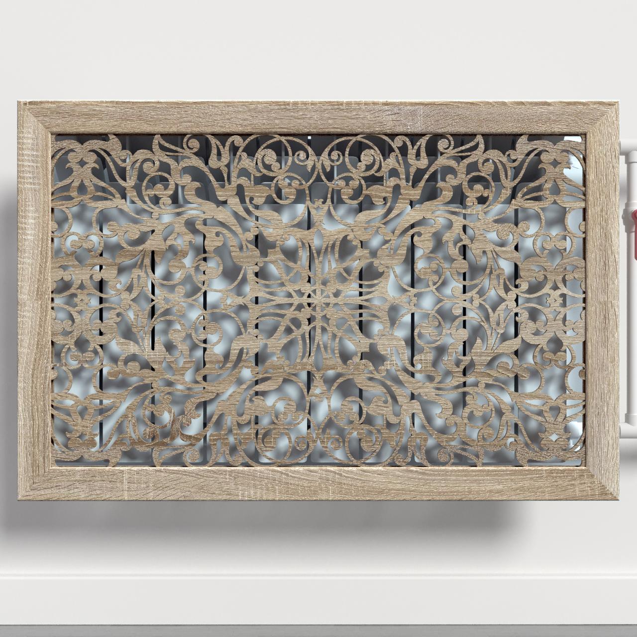 Решетка-экран на батарею SMARTWOOD 1200 мм Дуб Сонома (R20104111) Решетка-экран на батарею SMARTWOOD 1200 мм Дуб Сонома (R20104111)