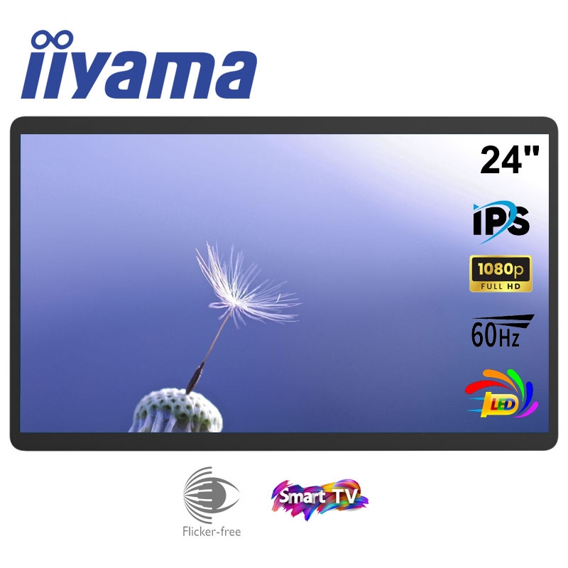 Монитор сенсорный iiyama TW2424AS-B1 IPS 1920x1080 Full HD 24" 10W (26832320) - фото 4 Монитор сенсорный iiyama TW2424AS-B1 IPS 1920x1080 Full HD 24" 10W (26832320) - фото 4