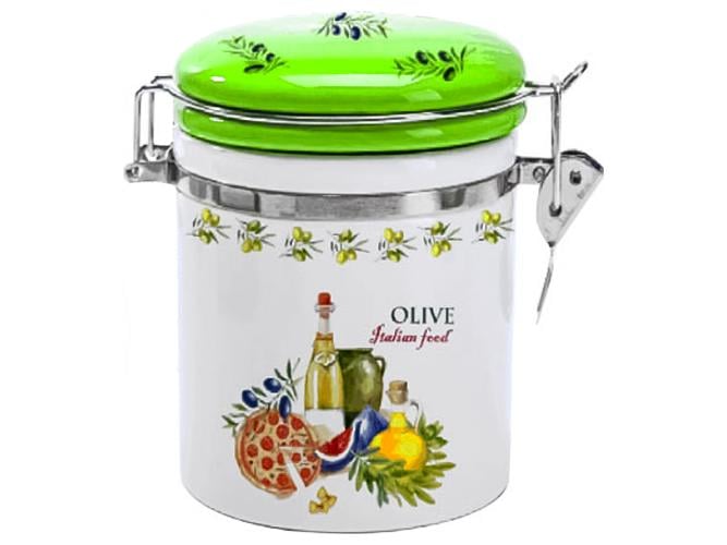 Емкость для сыпучих продуктов Итальянские блюда 10х16 см 1,2 л (MSN-631-13-1)