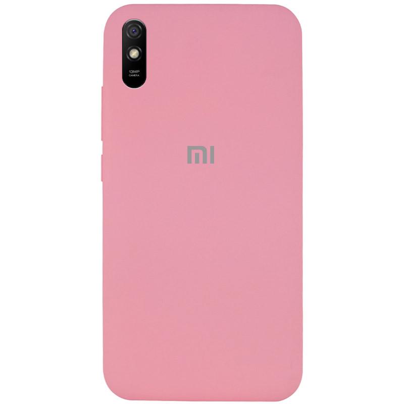 Противоударный Чехол Silicone Cover Full Protective (AA) для Xiaomi Redmi 9A Розовый/Pink