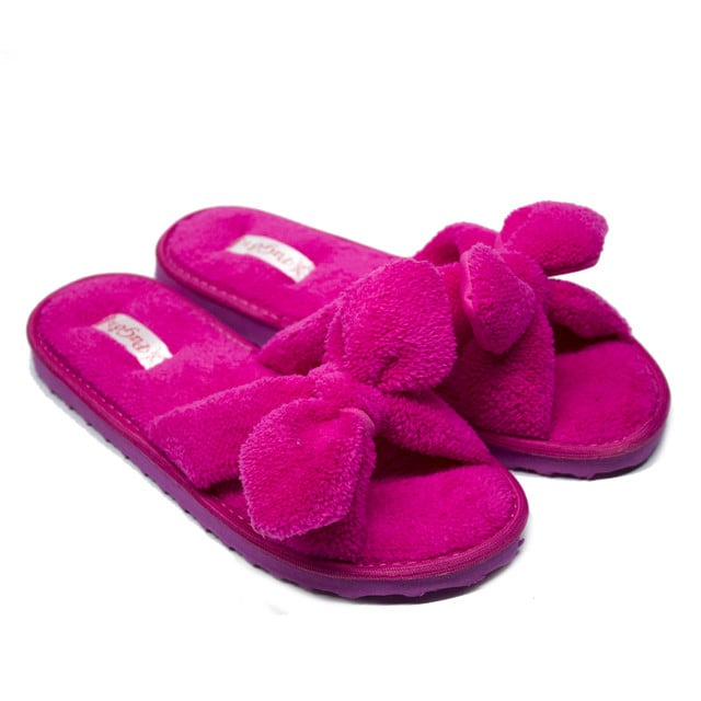 Тапки домашние PaGo Cолоха махра 36 Малиновый