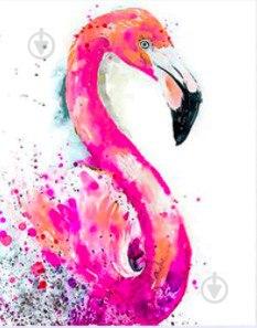 Картина Алмазами Даймонд Розовый Фламинго 1шт (0273)