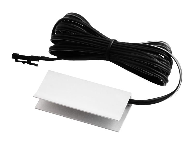 Подсветка-клипса для стеклянных полок светодиодный/алюминий черный провод 12V 0,72W ​​Белый (LEDUA_3628)