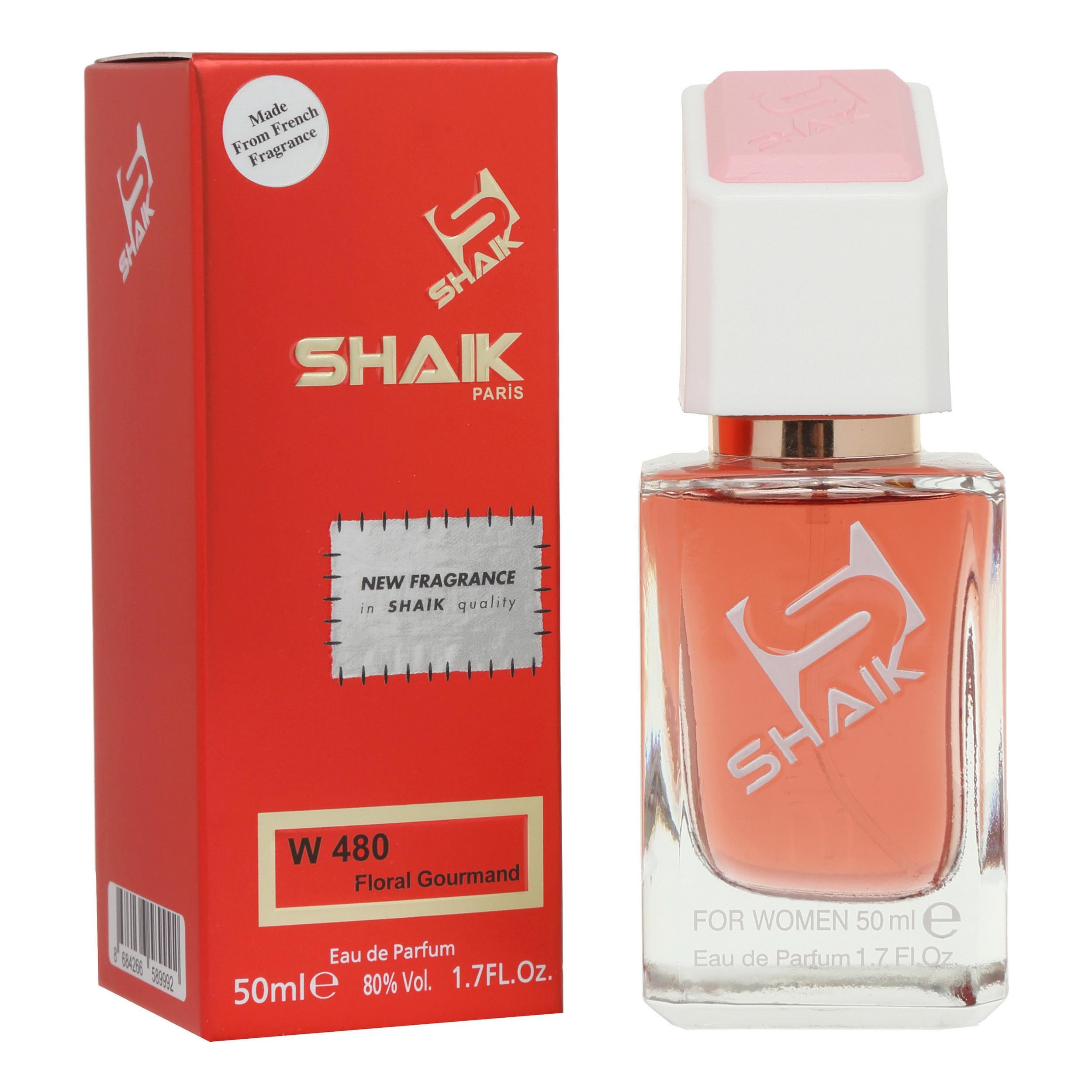 Парфюм женский SHAIK W 480 в стиле Black Opium Red 50 мл (649)