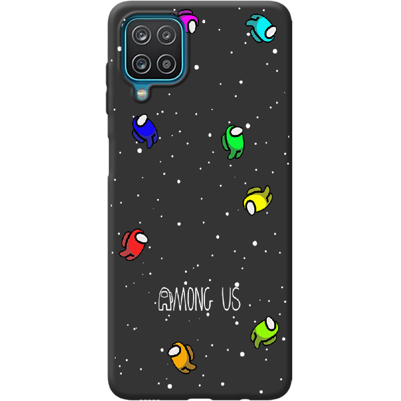 Чехол Boxface Samsung M225 Galaxy M22 Among Us Invisible Черный силикон (43528-bk76-42994)