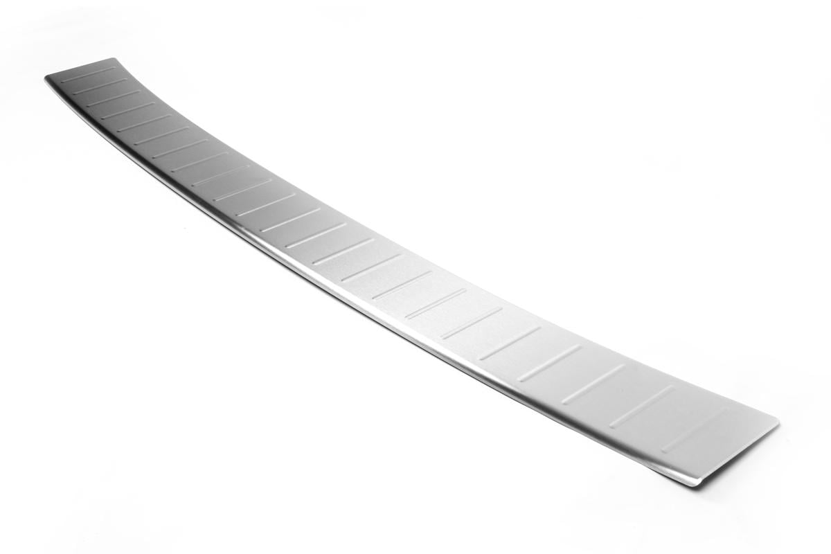 Накладка на задний бампер Матовая Omsa Line для Volkswagen Crafter 2016- гг. нержавеющая сталь Хром