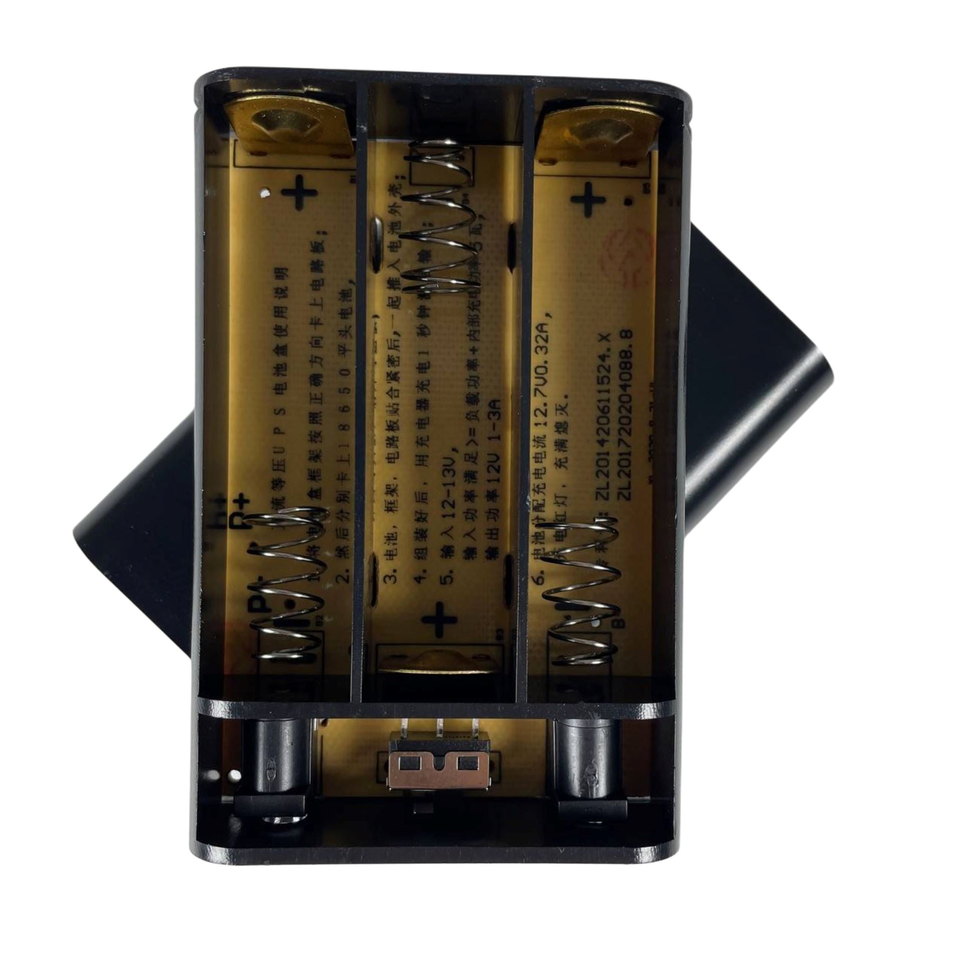 Источник бесперебойного питания Mini UPS 12V для роутера на 3 аккумулятора 18650 без аккумуляторов