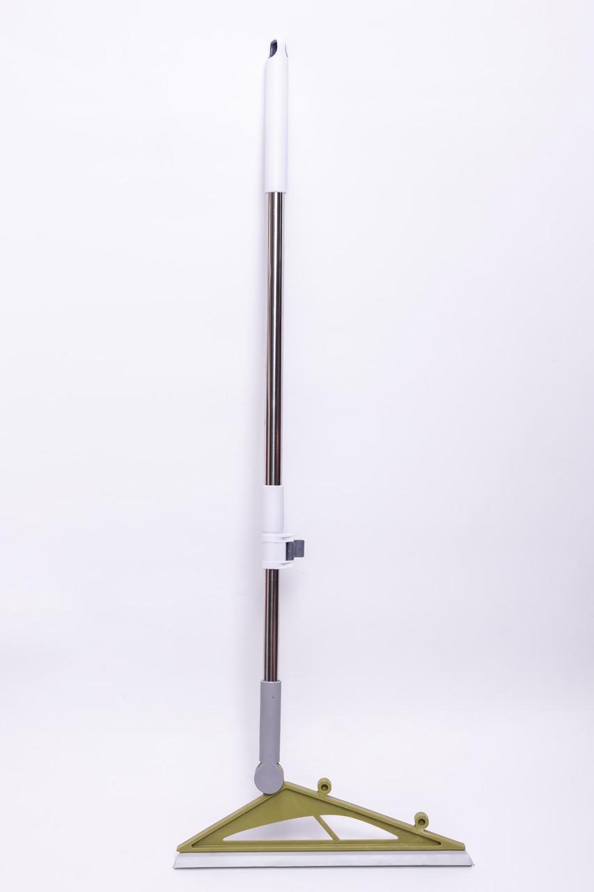 Швабра комбінована 2в1 зі щіткою та ракелем (HP-35015-38) - фото 3