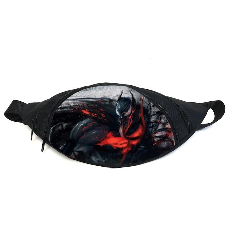 Поясная сумка-бананка Cappuccino Toys GB-Venom 04 Черный (2399980020)