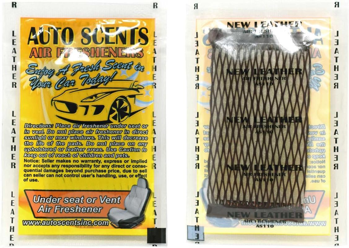 Ароматизатор автомобильный в подушечке AUTO SCENTS New Leather - фото 3 Ароматизатор автомобильный в подушечке AUTO SCENTS New Leather - фото 3