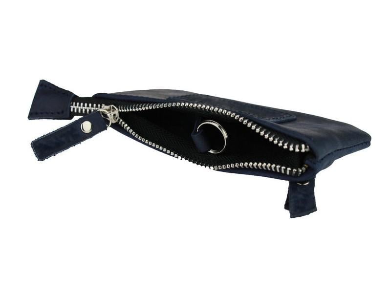 Ключница FREESKIN Type 2 кожанная 14x7x1 см Синий (81106) - фото 4 Ключница FREESKIN Type 2 кожанная 14x7x1 см Синий (81106) - фото 4