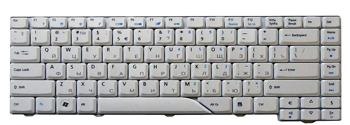 Клавиатура для ноутбука Acer Aspire 4730 матовая (KB.INT00.271)