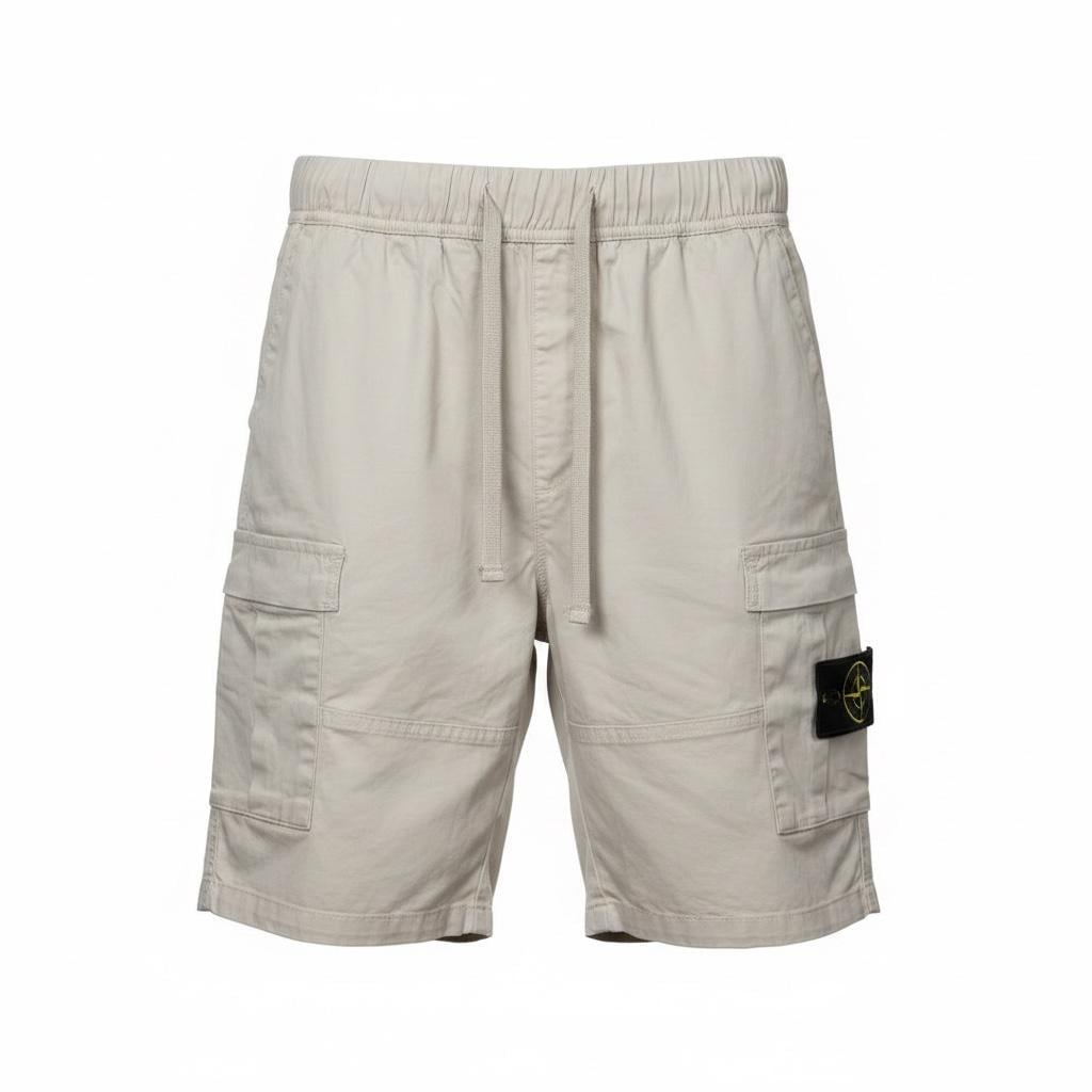 Шорты мужские в стиле Stone Island Ghost Piece Tank Shield Cargo Shorts M Светло-серый (SI18002.1M) Шорты мужские в стиле Stone Island Ghost Piece Tank Shield Cargo Shorts M Светло-серый (SI18002.1M)
