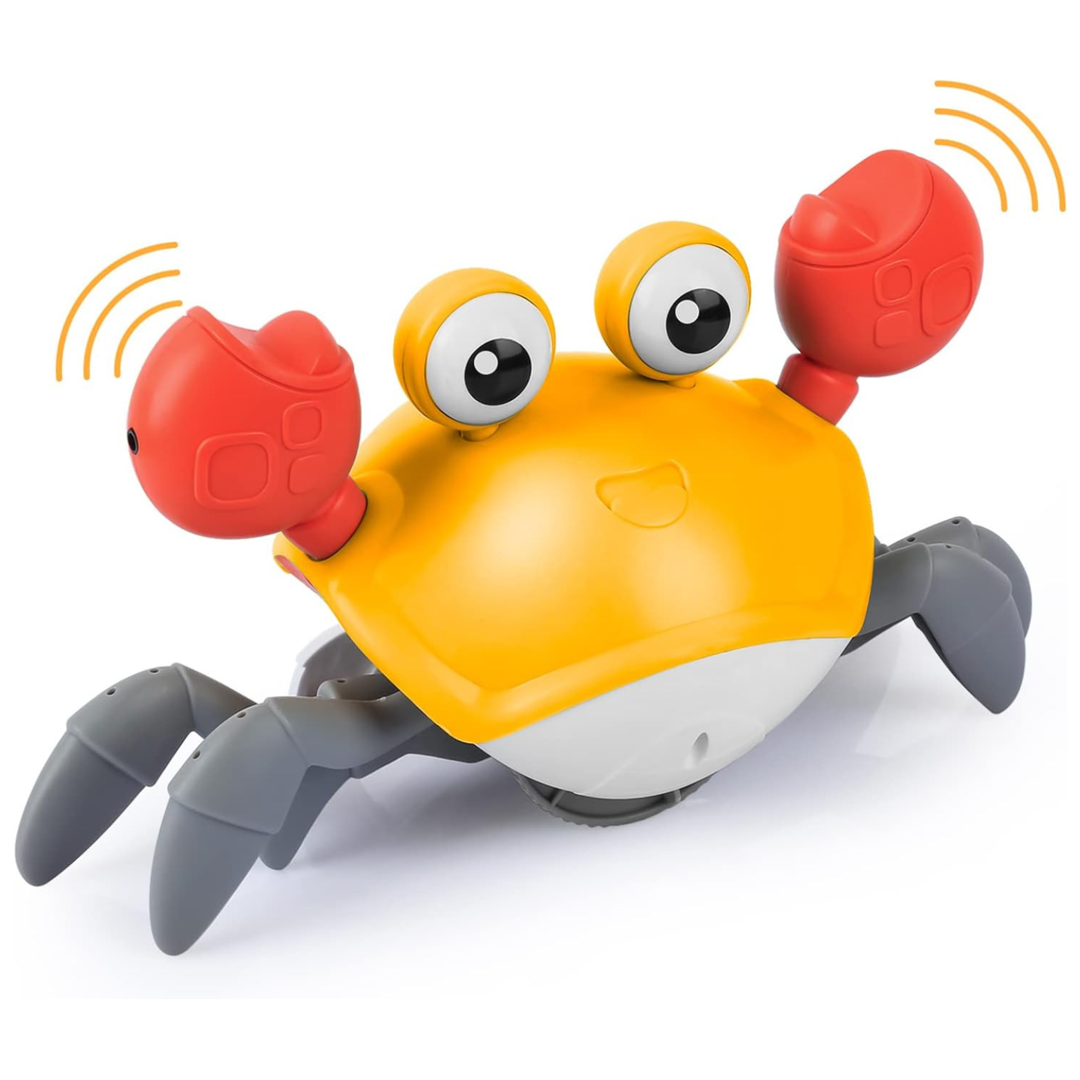 Інтерактивний танцюючий бігаючий краб зі звуковими ефектами Помаранчевий (4d2a1c54)