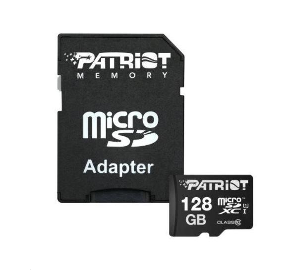 Карта пам'яті Patriot MicroSDHC 128Gb Class 10