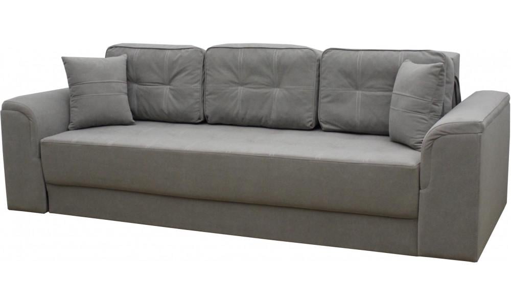 Диван ортопедичний Garnitur.plus Олівер 95х250х100 см Сірий (DB-26-1)