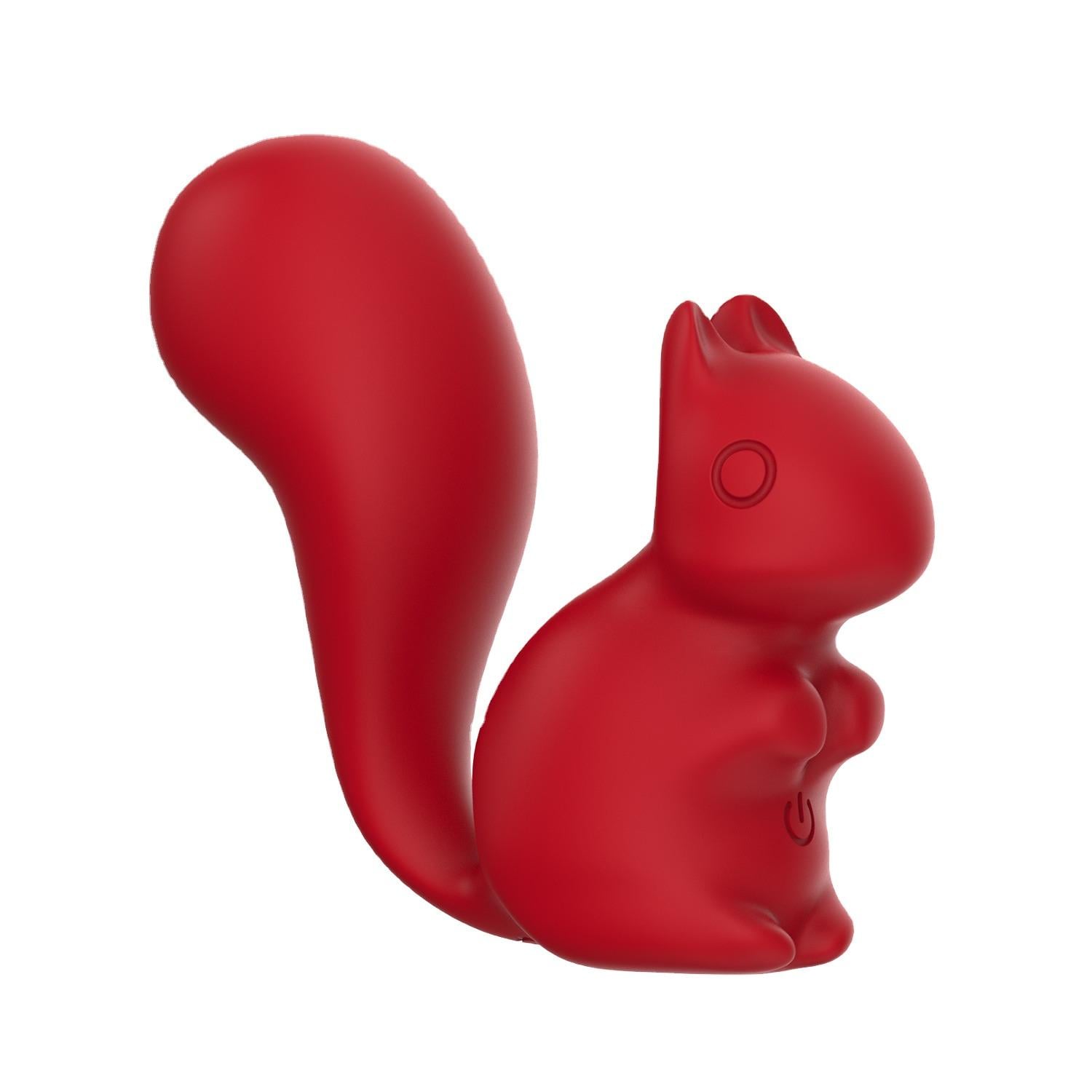 Мини-вибратор клиторальный Every Night Toys Debbie в форме белочки 10 режимов вибрации Красный (20579/YAI707-002) Мини-вибратор клиторальный Every Night Toys Debbie в форме белочки 10 режимов вибрации Красный (20579/YAI707-002)