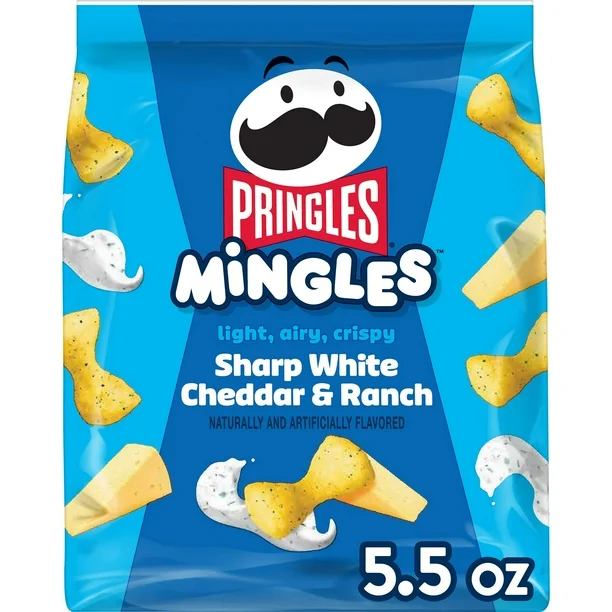 Чипсы Pringles Sharp White Cheddar & Ranch Mingles 155 г (45634534)