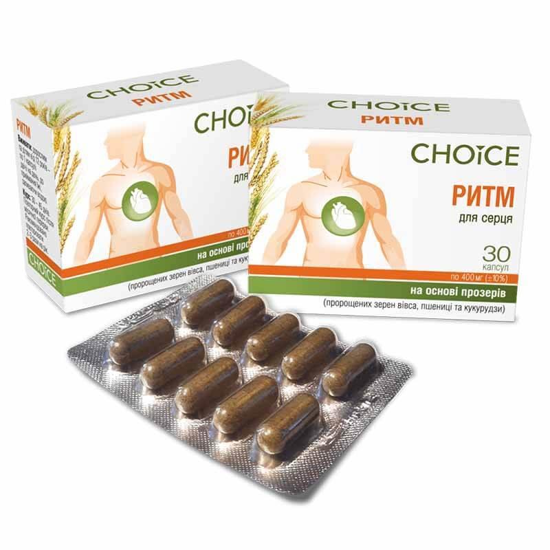 Фитопрепарат для сердечно-сосудистой системы Choice Ритм