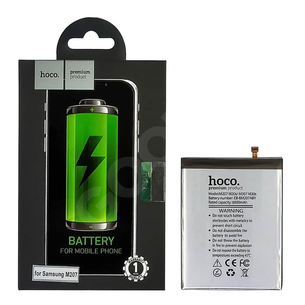 Батарея Hoco Samsung M20s M207/M30s M307 /M21 M215 /M21S F415 EB-BM207ABY 6000 mAh - фото 2