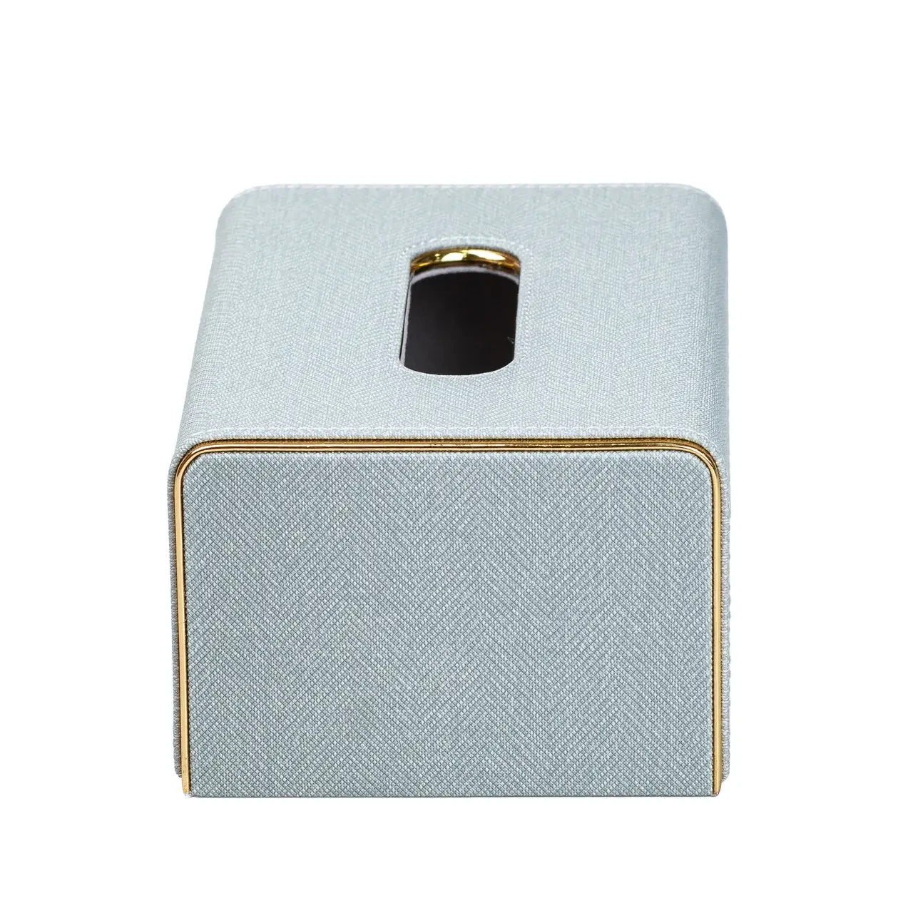 Серветниця текстильна 21х13,5х9 см Ментоловий (HP-3-118M) - фото 4 Серветниця текстильна 21х13,5х9 см Ментоловий (HP-3-118M) - фото 4