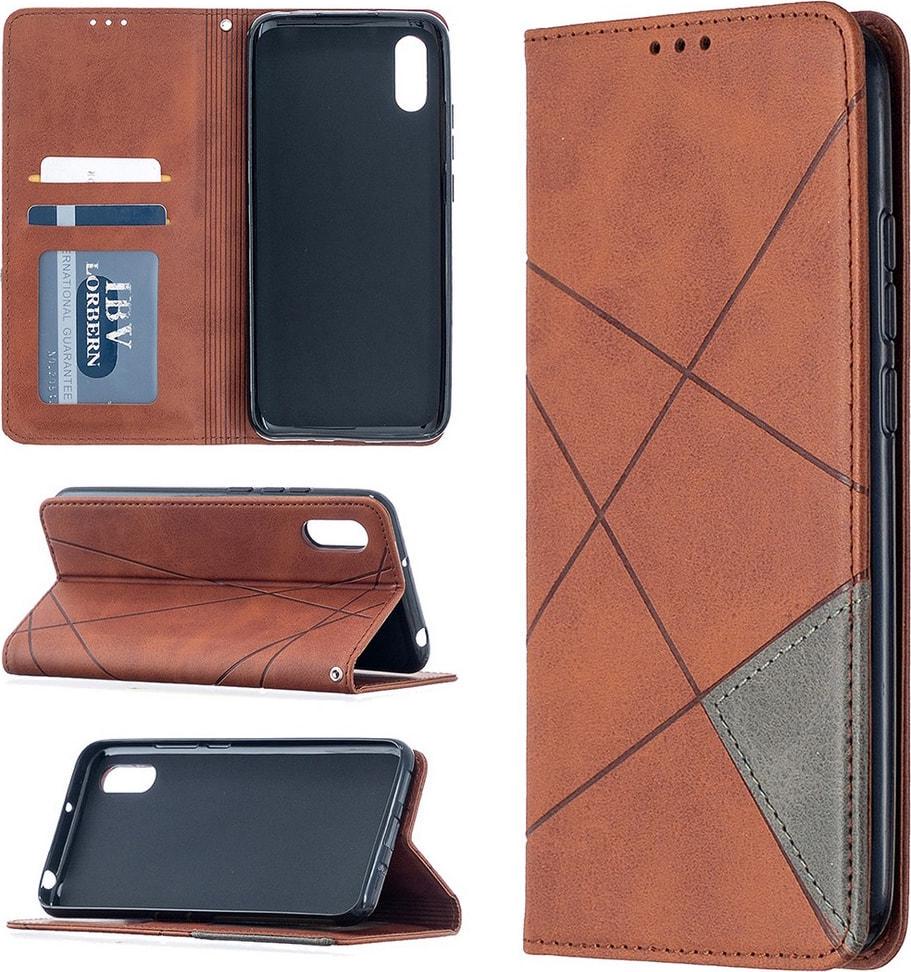 Чехол книжка SHLab Prisma Xiaomi Redmi 9A Brown (36314-30)