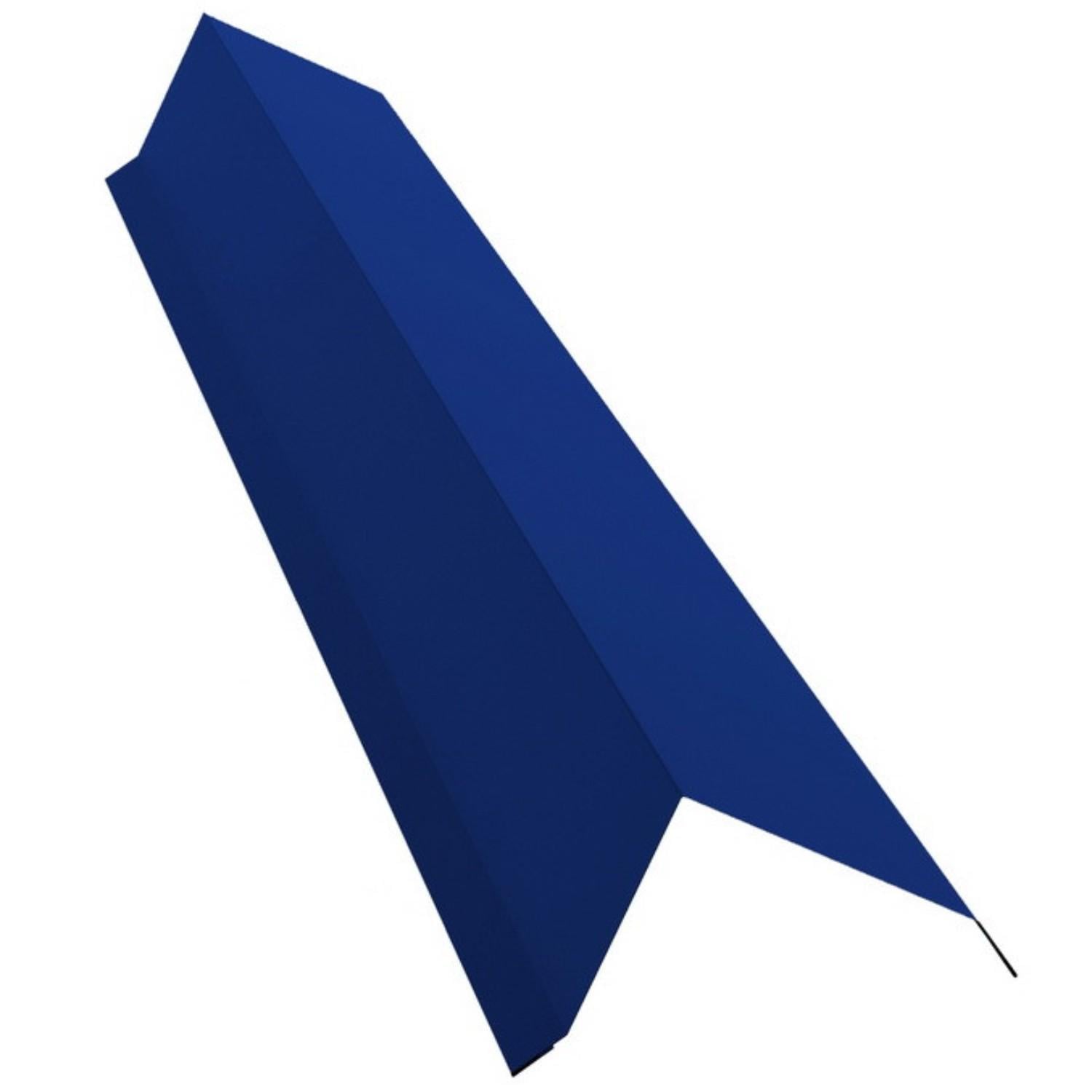 Торцевая ветровая планка для металлочерепицы/профнастила и шифера Partner Ral 5005 полиэстер Синий насыщенный (376842048)