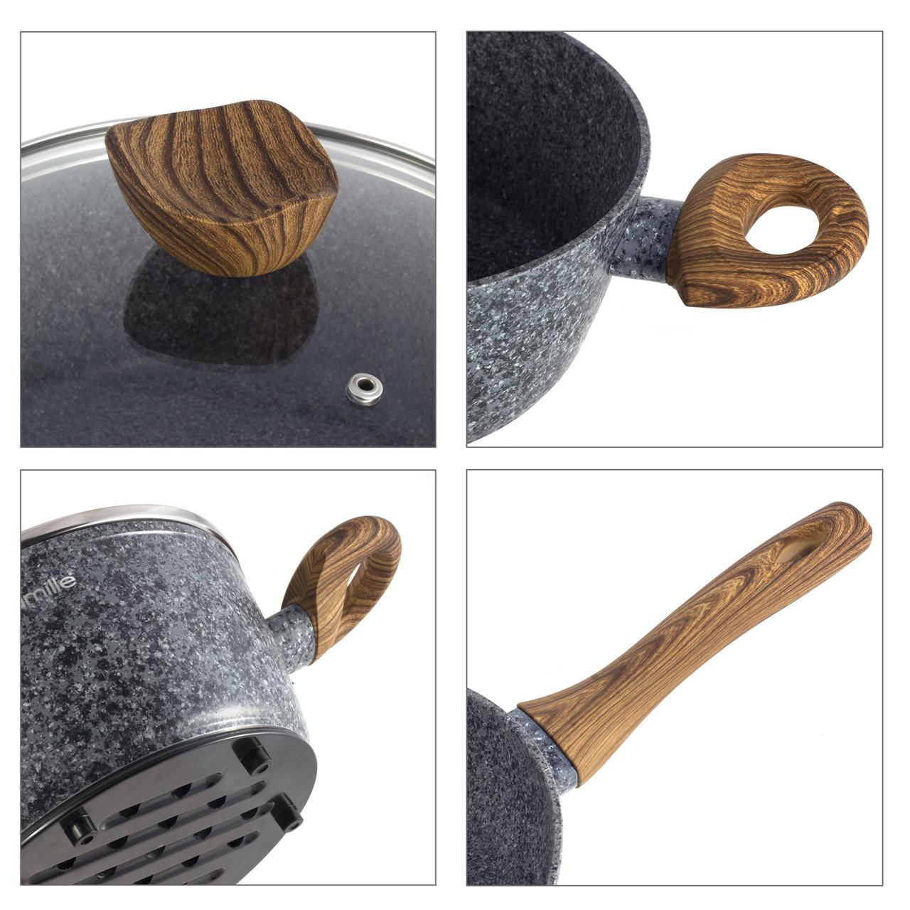 Набор посуды Kamille KM-4440 из литого алюминия 12 пр. (1883389675) - фото 10 Набор посуды Kamille KM-4440 из литого алюминия 12 пр. (1883389675) - фото 10