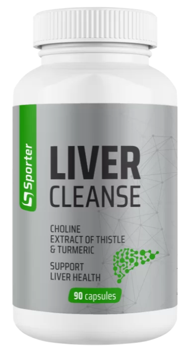 Комплекс для печени Sporter Liver Cleanse 90 капсул