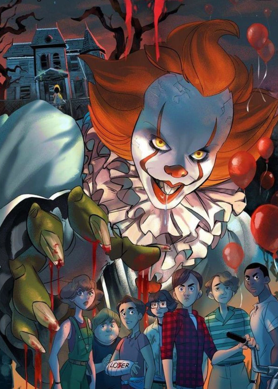 Картина GeekLand IT Pennywise the Dancing Clown 40х60 см (IT.03.10)