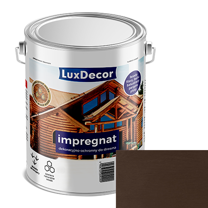 Імпрегнат LuxDecor декоративно-захисний 9 л Палісандр мат