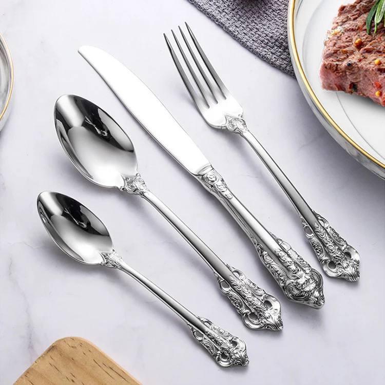 Набір столових приборів Vintage на 1 персону Сріблястий - фото 5 Набір столових приборів Vintage на 1 персону Сріблястий - фото 5