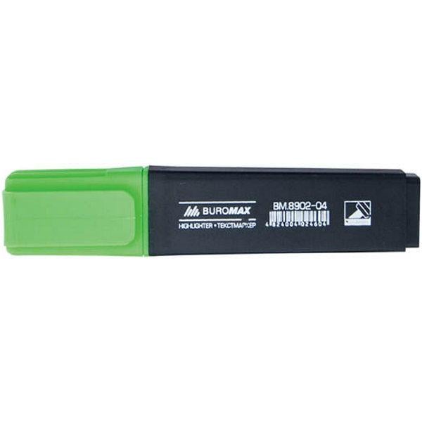 Маркер текстовый Buromax 2-4 мм Зеленый (913) Маркер текстовый Buromax 2-4 мм Зеленый (913)
