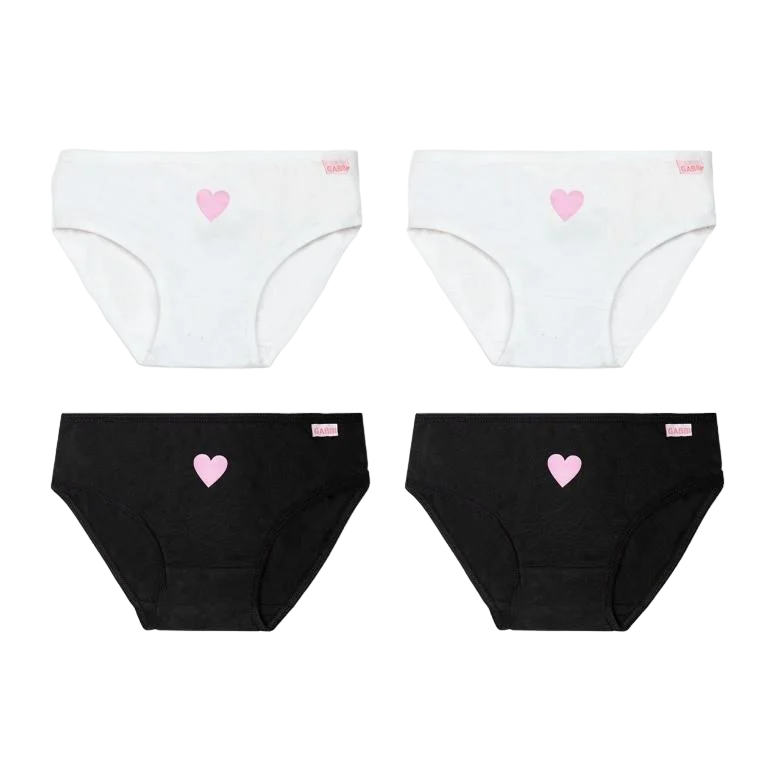 Трусы-бикини детские хлопковые для девочки Gabbi TRD-22-8 4 шт. р. 30 (13205)