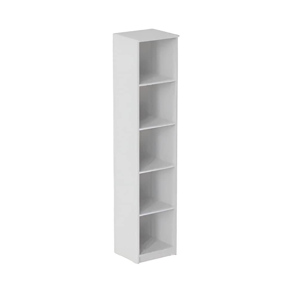 Пенал Ferrum-decor Анжело на 5 полок ДСП 16 мм 1900x400x380 мм Белый (FRD-104899)