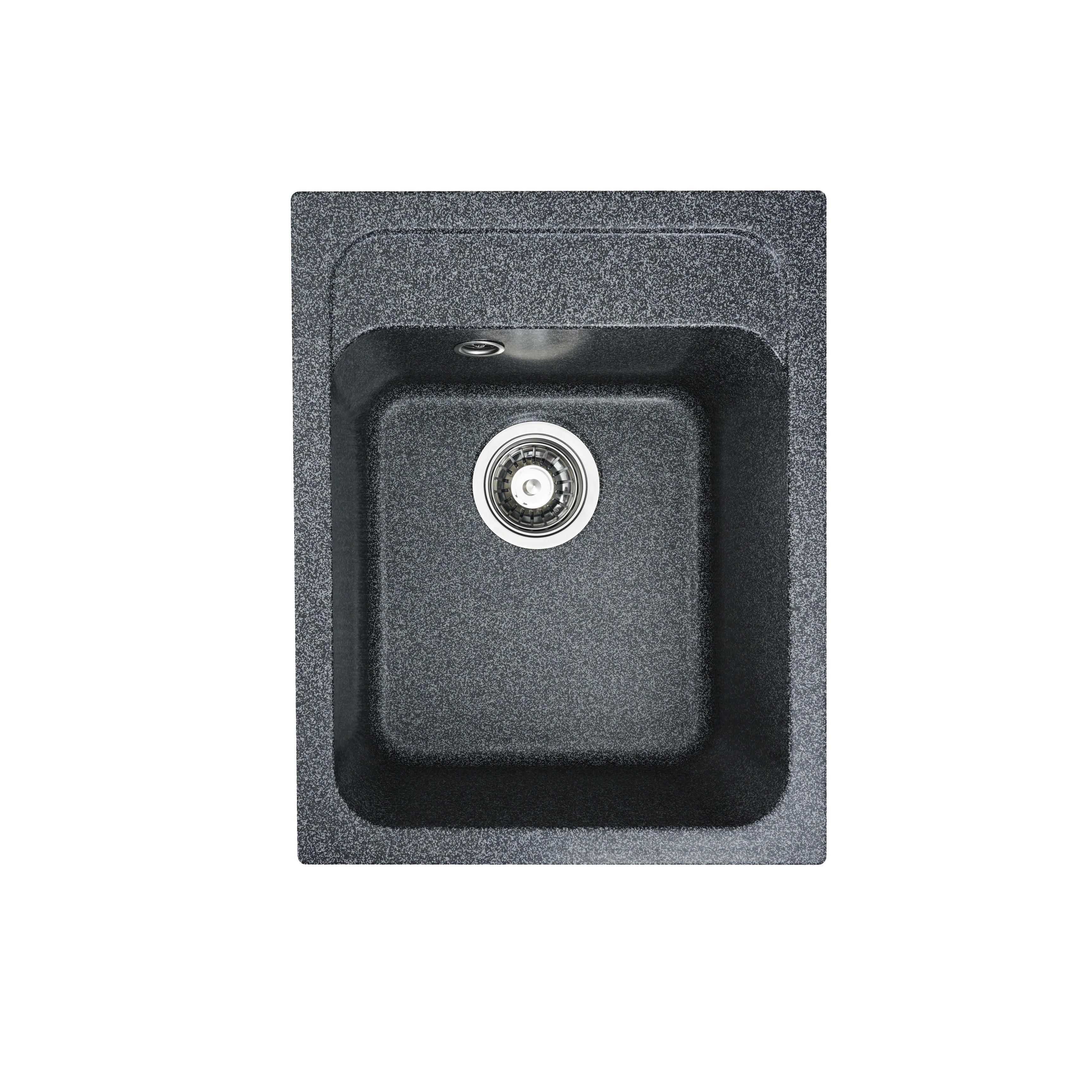 Мойка для кухни Platinum 4050 Ruby гранит глянец Графитовый Мойка для кухни Platinum 4050 Ruby гранит глянец Графитовый