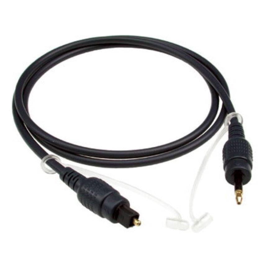 Цифровой кабель оптический Klotz TOSLINK Mini Plug профессиональный 3 м Черный (FOPTM03) - фото 2 Цифровой кабель оптический Klotz TOSLINK Mini Plug профессиональный 3 м Черный (FOPTM03) - фото 2