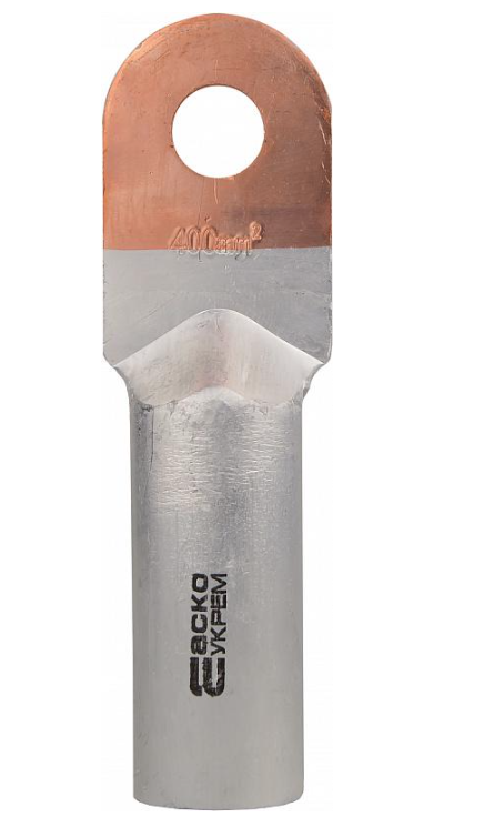 Наконечник кабельный АСКО-Укрем DTL-400 медно-алюминиевый 400 мм2 М21 75 мм 1 шт. (A0060100014) Наконечник кабельный АСКО-Укрем DTL-400 медно-алюминиевый 400 мм2 М21 75 мм 1 шт. (A0060100014)