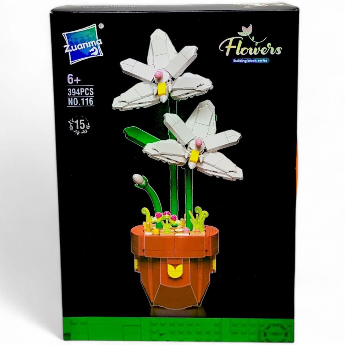 Конструктор Flowers собранная конструкция 394 дет. 31х12 см (254603)