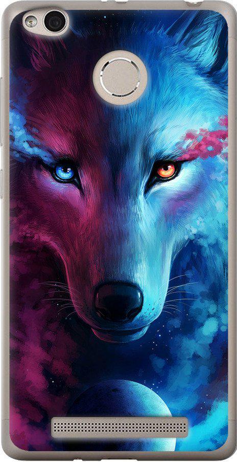 Чехол на Xiaomi Redmi 3 Pro Арт-волк (3999u-341-42517) Чехол на Xiaomi Redmi 3 Pro Арт-волк (3999u-341-42517)