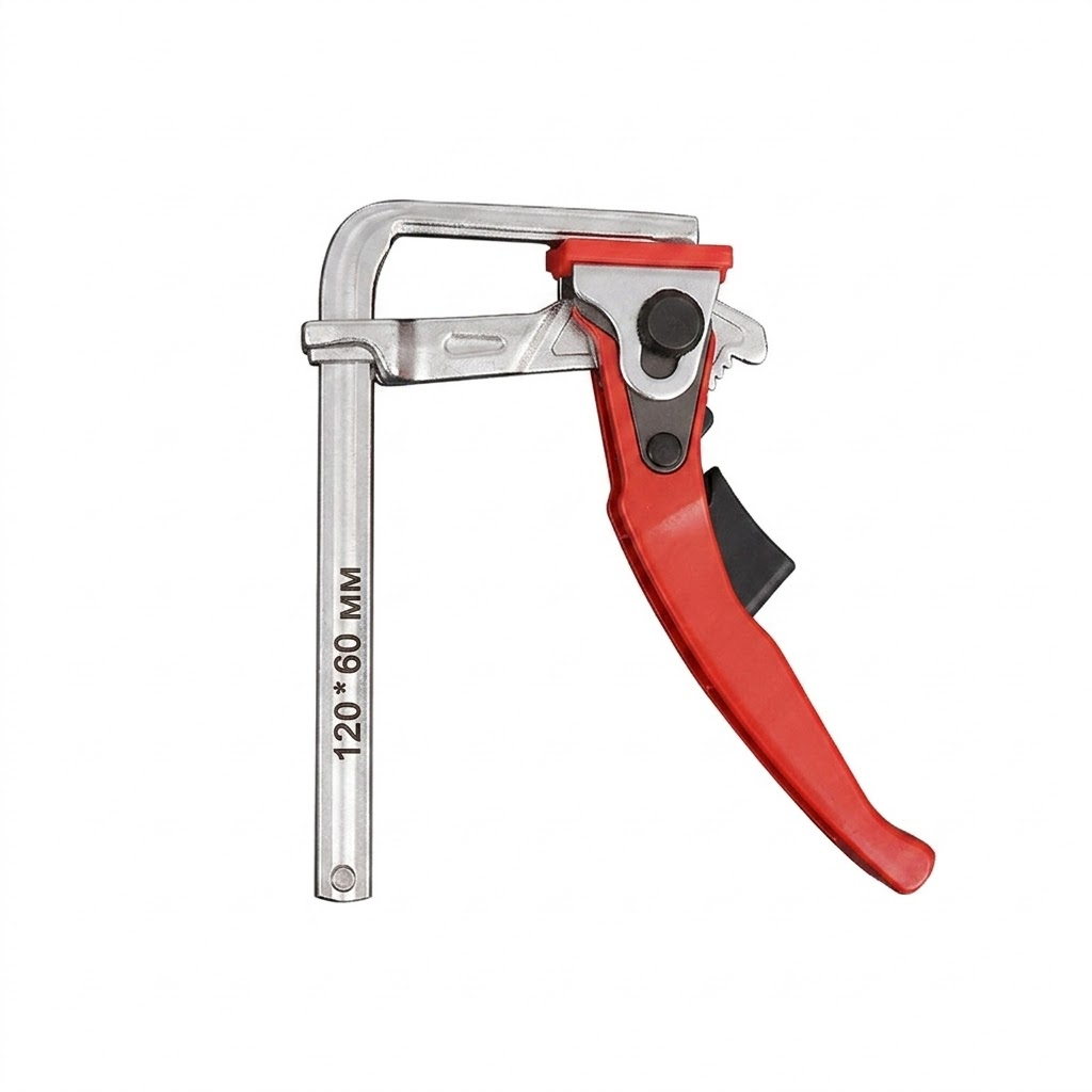 Струбцина рычажная Maxtool 120х60 мм для направляющих шин и MFT столов под Т-слот 1/2" (3002789285)