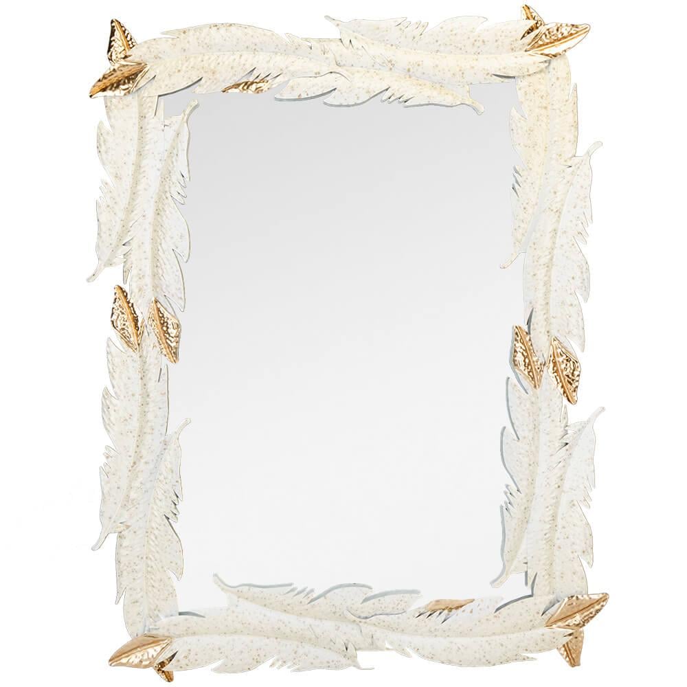 Зеркало настенное Elisey Листья с позолотой 100 см (8925-004)