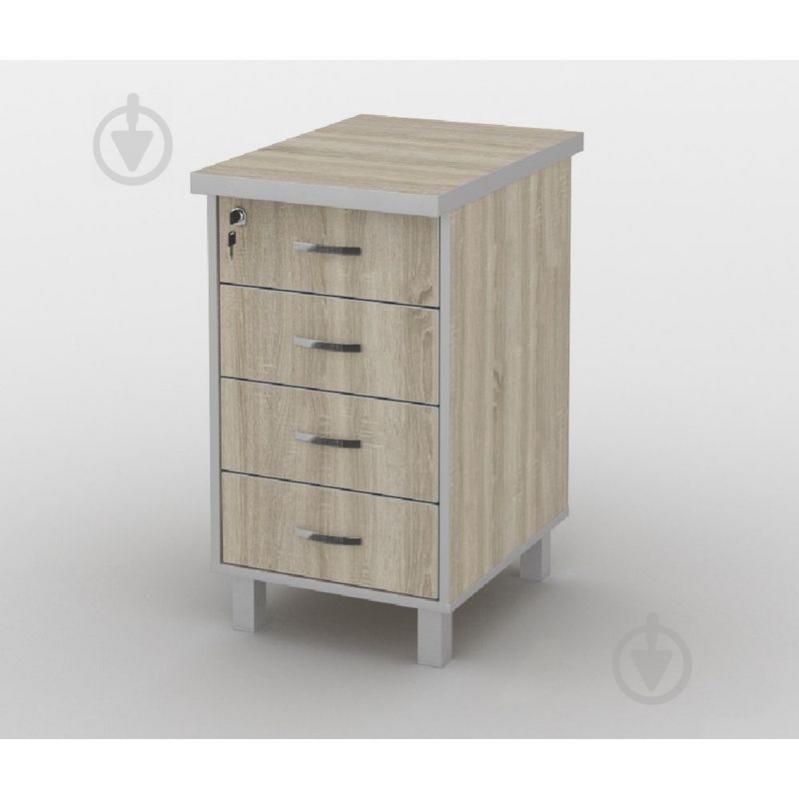 Тумба офісна Тиса Меблі ТМ-123/2 Сонома