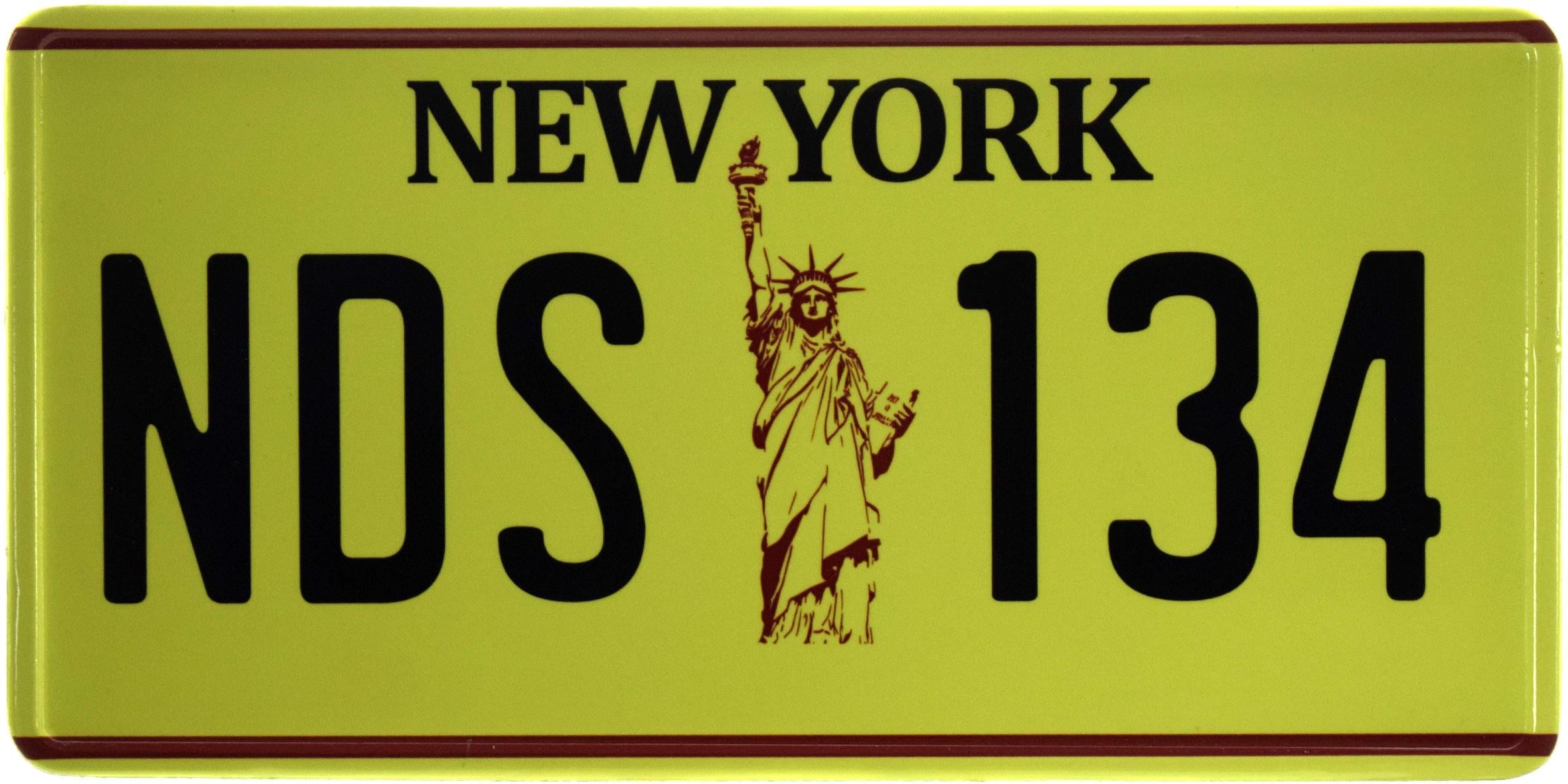 Табличка металева "NY NDS 134" 15x30 см (ms-103728)